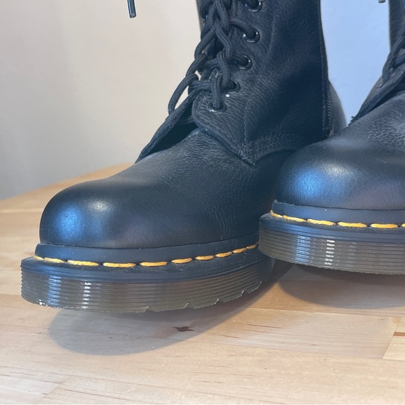 Dr. Martens 1B99 Virginia Leather Mid Calf Boots - Picture 7 of 12